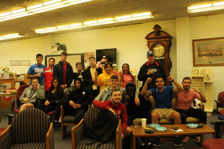 Library Hosts Super Bowl Party