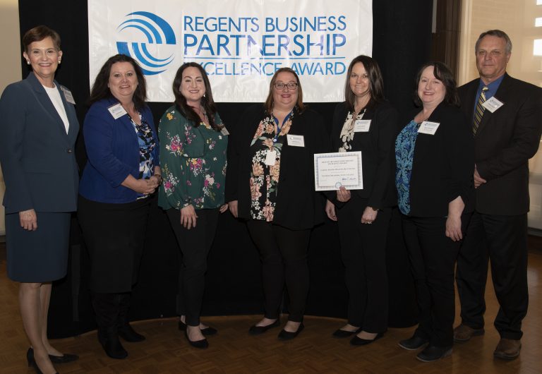 State Regents recognize partnership between Eastern and the Caring Hands Healthcare Centers