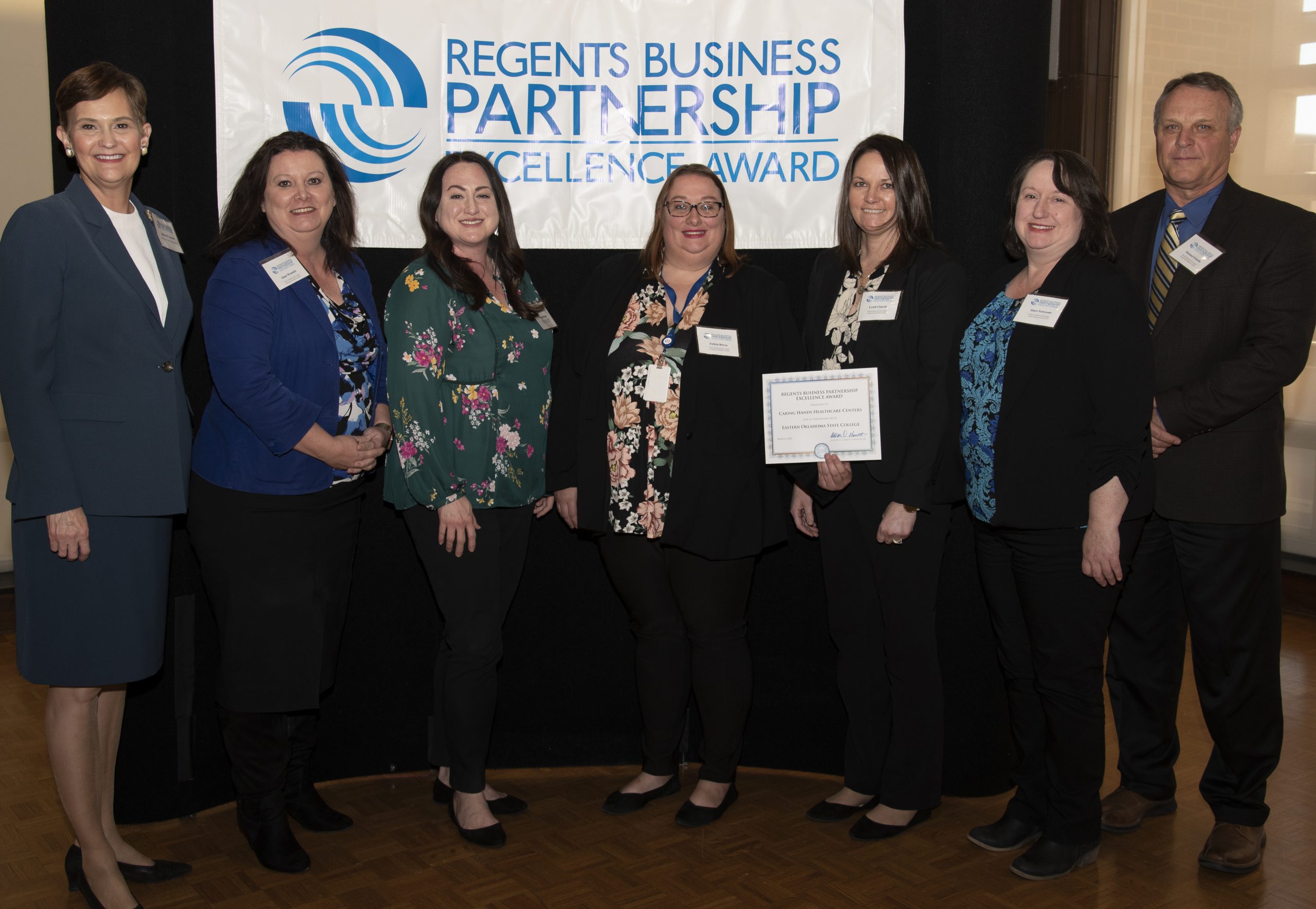 State Regents recognize partnership between Eastern and the Caring Hands Healthcare Centers